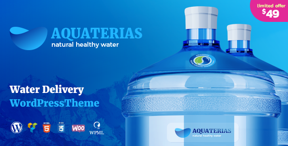 test Aquaterias - Drinking Mineral Water Delivery WordPress Theme 
