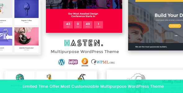 Test du thème WordPress Hasten , découvrez notre avis