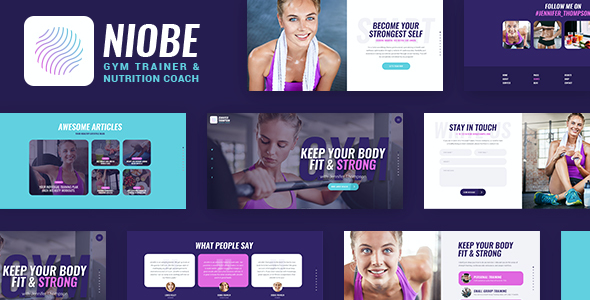 test Niobe | Gym Trainer & Nutrition Coach WP Theme 