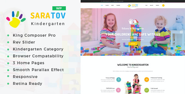 test Saratov - Day Care & Kindergarten School WordPress Theme 