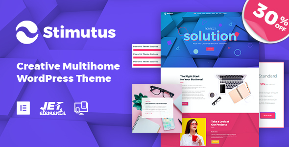 test Stimutus - Creative Multihome Elementor Based WordPress Theme 