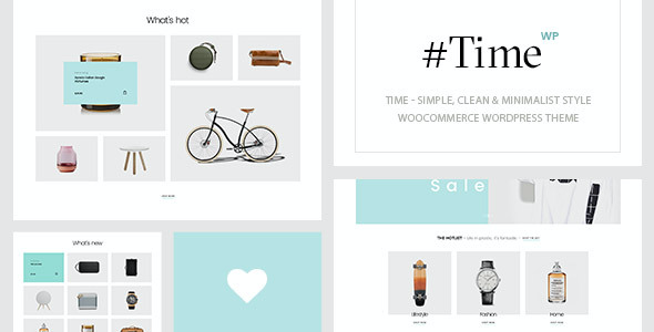 test Time - Simple Minimalist WooCommerce WordPress Theme 
