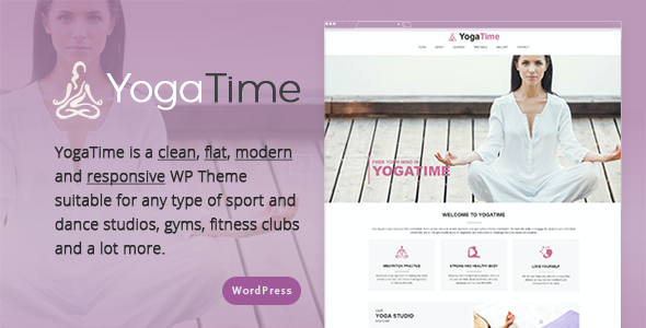 Test du thème WordPress Yoga Time , voici notre avis