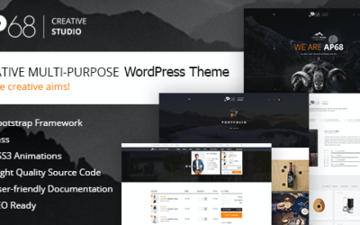 Test du thème WordPress AP68 , voici notre avis