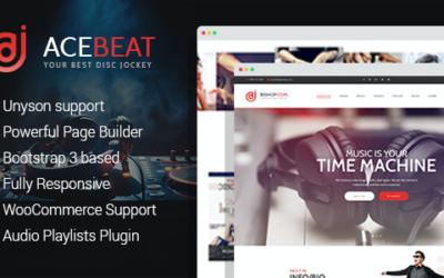 Test du thème WordPress AceBeat , voici notre avis