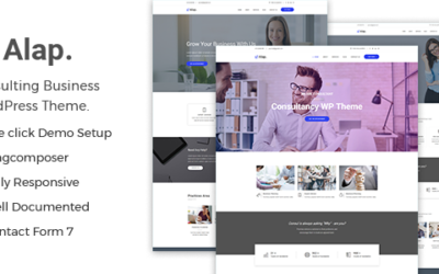 Test du thème WordPress Alap , découvrez notre avis