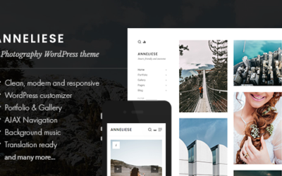 Test du thème WordPress Anneliese , voici notre avis