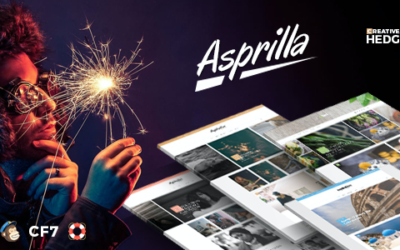 Test du thème WordPress Asprilla , voici notre avis