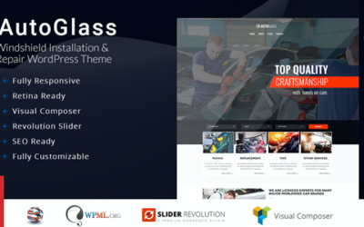 Test du thème WordPress AutoGlass , découvrez notre avis