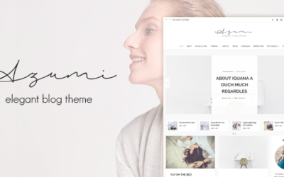 Test du thème WordPress Azumi , voici notre avis