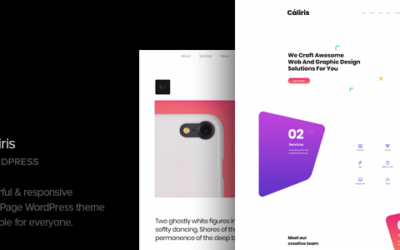 Test du thème WordPress Caliris , voici notre avis
