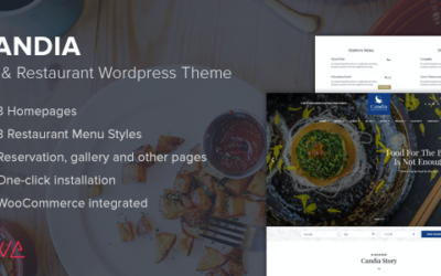 Test du thème WordPress Candia , découvrez notre avis