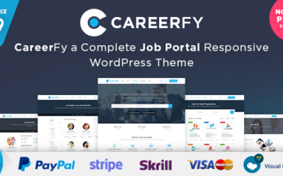 Test du thème WordPress Careerfy , voici notre avis