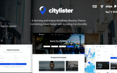 Test du thème WordPress CityLister , découvrez notre avis