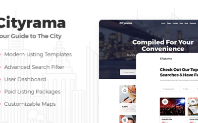 Test du thème WordPress Cityrama , voici notre avis