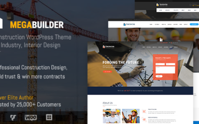 Test du thème WordPress Construction WordPress Theme for Industrial , voici notre avis