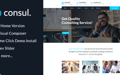 Test du thème WordPress Consul , voici notre avis