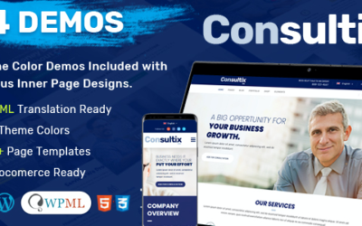 Test du thème WordPress Consultix , découvrez notre avis