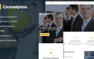 Test du thème WordPress CounselPress , voici notre avis