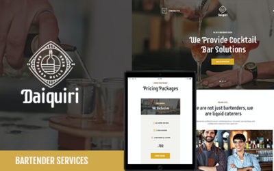 Test du thème WordPress Daiquiri , voici notre avis