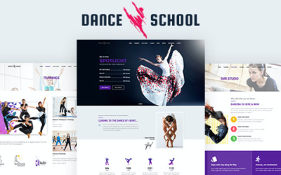 Test du thème WordPress Dance School , découvrez notre avis