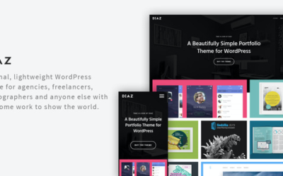 Test du thème WordPress Diaz , voici notre avis