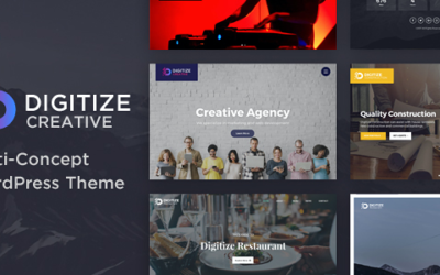 Test du thème WordPress Digitize , découvrez notre avis
