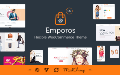 Test du thème WordPress Emporos , voici notre avis