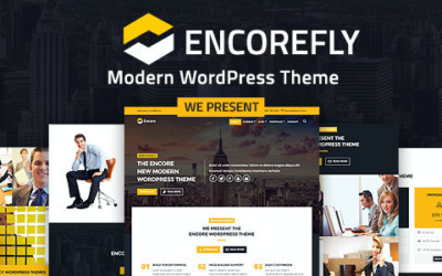 Test du thème WordPress Encorefly , voici notre avis