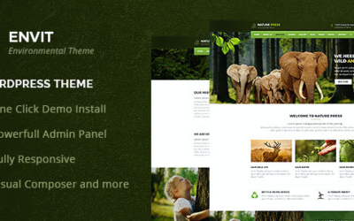 Test du thème WordPress Envit , découvrez notre avis
