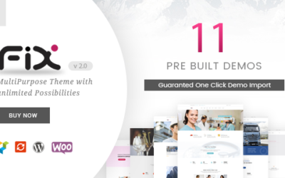Test du thème WordPress Fix , découvrez notre avis