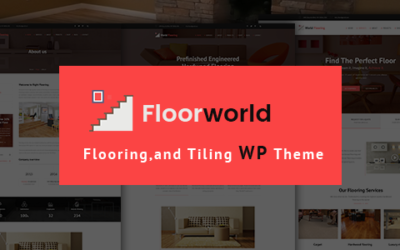 Test du thème WordPress Floorworld , voici notre avis