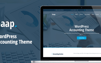 Test du thème WordPress Gaap , voici notre avis