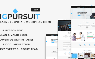 Test du thème WordPress GigPursuit , découvrez notre avis