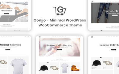 Test du thème WordPress Gonjjo , voici notre avis