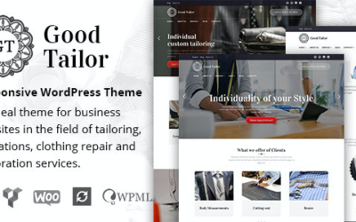 Test du thème WordPress Good Tailor , voici notre avis