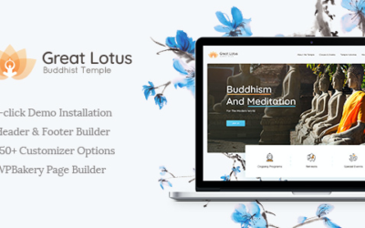 Test du thème WordPress Great Lotus , voici notre avis