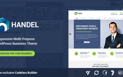 Test du thème WordPress Handel , voici notre avis