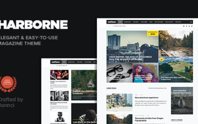 Test du thème WordPress Harborne , voici notre avis