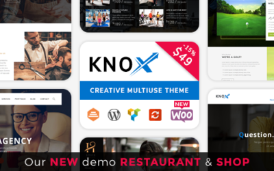 Test du thème WordPress Knox , découvrez notre avis