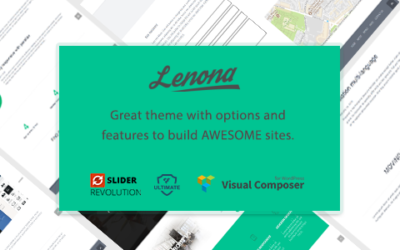 Test du thème WordPress Lenona Multipurpose Business WordPress theme , découvrez notre avis