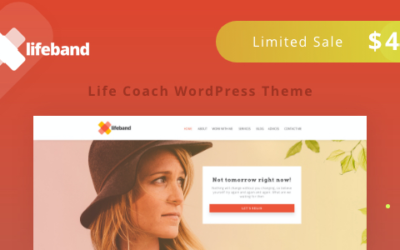 Test du thème WordPress Lifeband , découvrez notre avis