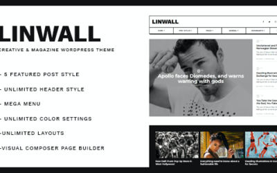 Test du thème WordPress Linwall , découvrez notre avis