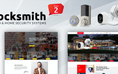 Test du thème WordPress Locksmith , voici notre avis