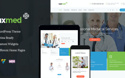 Test du thème WordPress LuxMed , découvrez notre avis