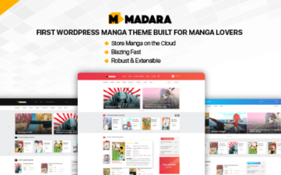 Test du thème WordPress Madara , découvrez notre avis