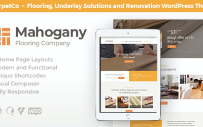 Test du thème WordPress Mahogany , voici notre avis