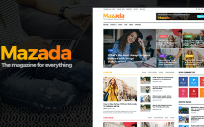 Test du thème WordPress Mazada , découvrez notre avis