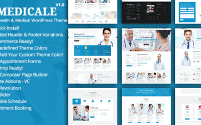 Test du thème WordPress Medical , découvrez notre avis