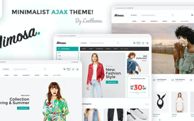 Test du thème WordPress Mimosa , découvrez notre avis